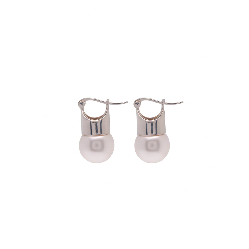 Silver Pearl Earrings - Wholesale Pearl Earrings - Bulk Pearl Earrings